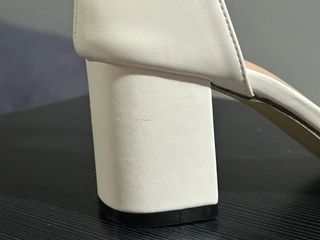 Sandalias de tacón Shein blancas