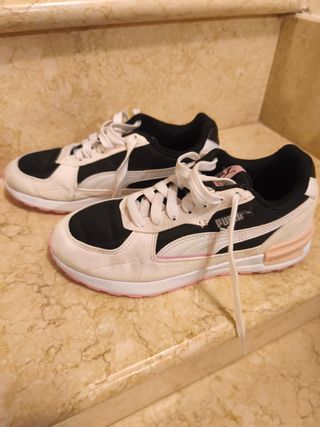 Scarpe running Puma donna nero/bianco