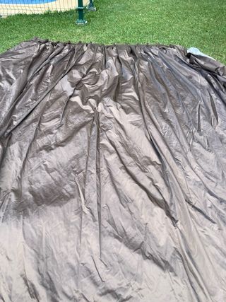 2 Patas de Cortina Térmica opacas,tengo otras azul