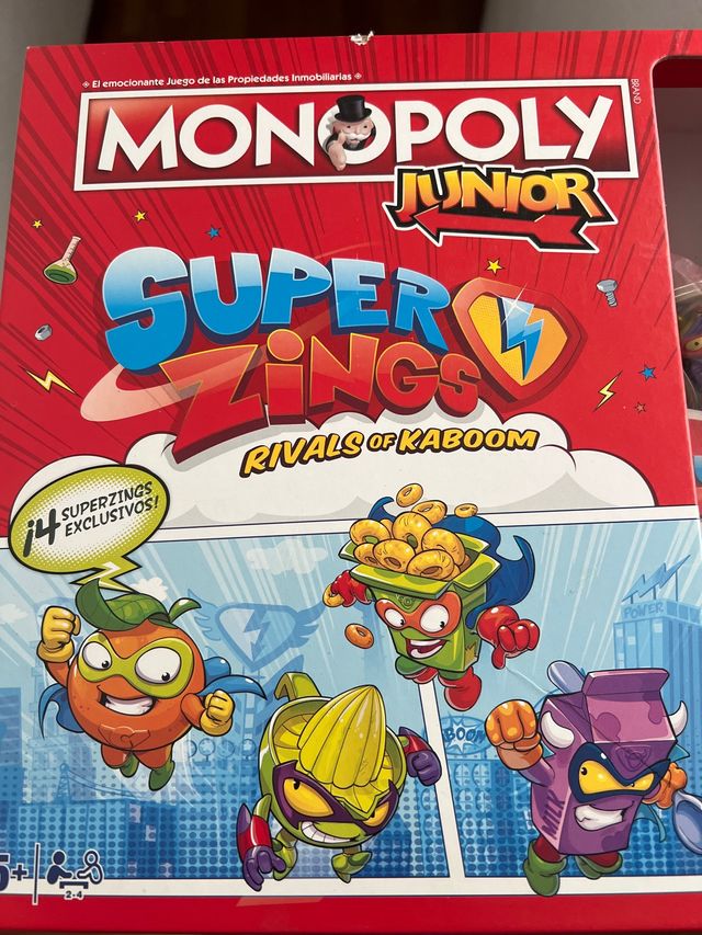 Monopoly Junior Super Zings