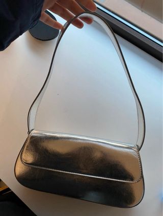 Bolso plateado