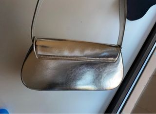 Bolso plateado