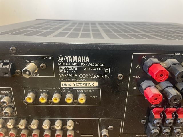 Receptor AV Yamaha RX-V420RDS 5.1 con mando – Home