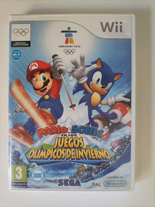 Mario & Sonic Juegos Olímpicos Invierno Wii