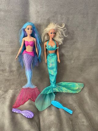 Lote 3 Barbies Sirenas