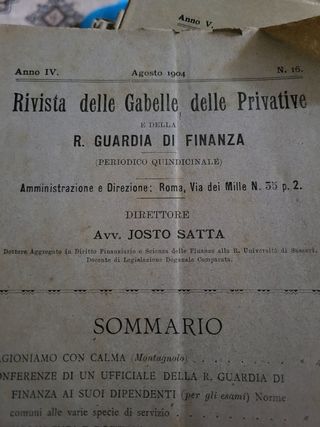 N 77 Rivista delle Gabelle e delle Private e GdiF