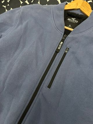 Sudadera Hollister Azul Talla XL