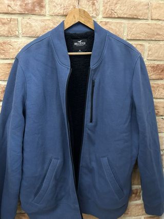 Sudadera Hollister Azul Talla XL