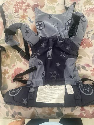 Mochila Porteo Estrellas Azul