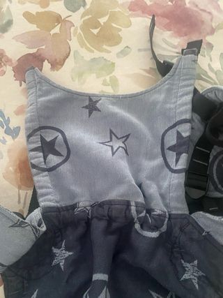 Mochila Porteo Estrellas Azul