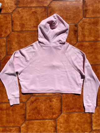 Felpa crop H&M rosa taglia S