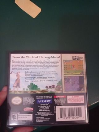 Rune Factory: A Fantasy Harvest Moon DS