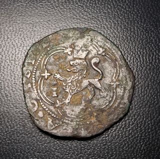 Moneda antigua reyes católicos