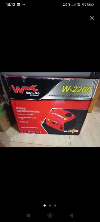 Generador Eléctrico W-2200 Inverter