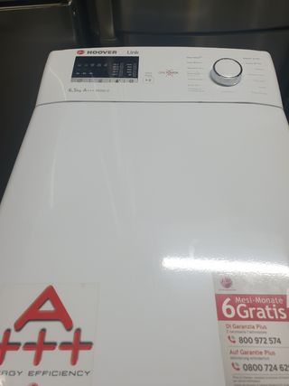 Lavadora hoover 6.5KG A+++ con Garantía 