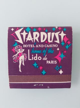 Cerillas casino Las Vegas Stardust Lido de Paris