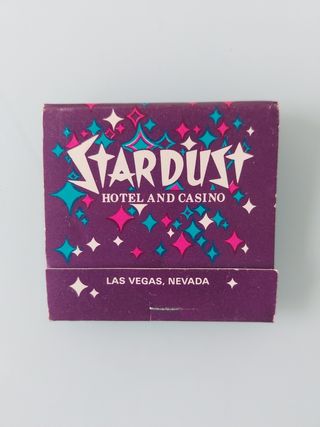 Cerillas casino Las Vegas Stardust Lido de Paris