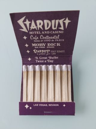 Cerillas casino Las Vegas Stardust Lido de Paris