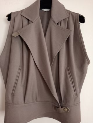 Chaleco Lana T.42 Gris