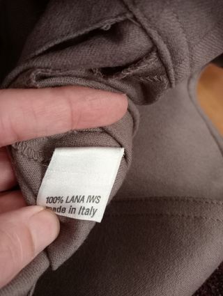 Chaleco Lana T.42 Gris