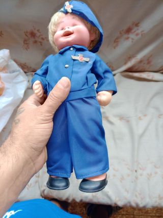 Muñeco militar antiguo