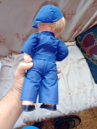 Muñeco militar antiguo