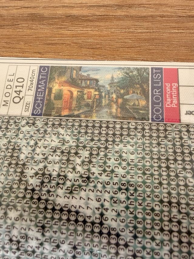 Kit Pintura Diamante 70x40cm