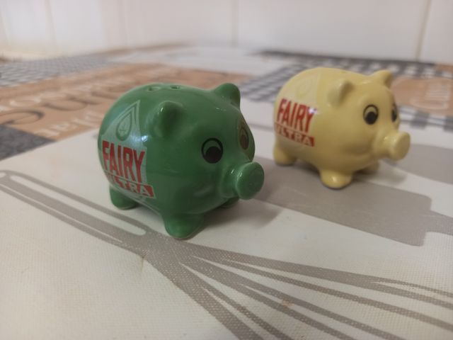 Salero y pimentero cerámicos Fairy