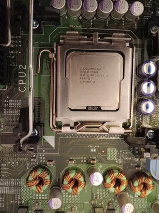 Placa base de servidor con cpu