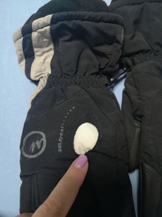 Guantes de nieve Quechua niño talla S