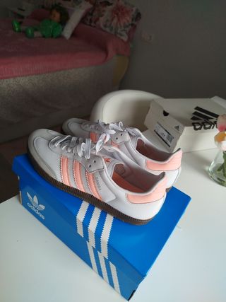 Zapatillas Adidas Samba Mujer Talla 39 Nuevas