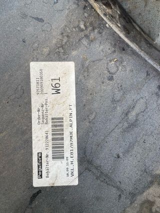 Parachoques trasero BMW Serie 1