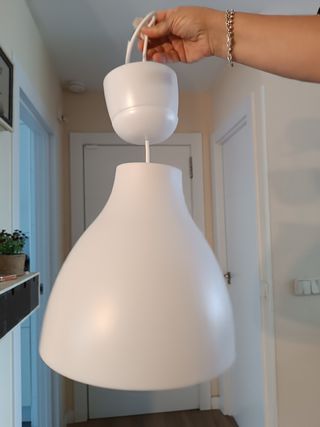 Lámpara colgante Ikea blanca
