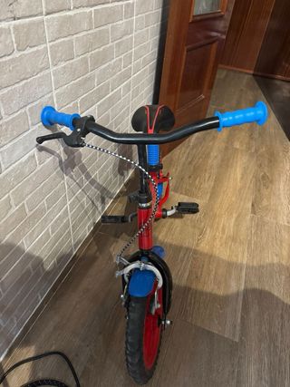 Bicicleta Spiderman 12 Decathlon