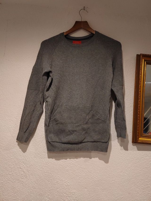 Jersey Zara Man Gris Talla M
