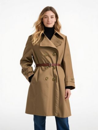 Gabardina Burberry Beige Talla L