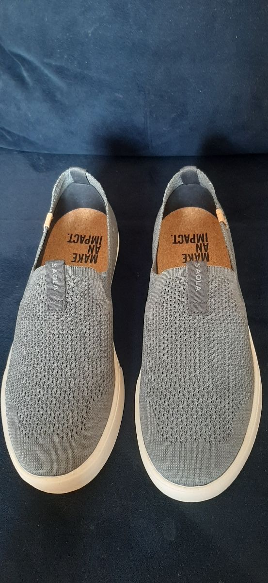 Zapatos Saola Virunga Talla 42.5 Azul Grisáceo
