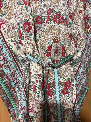 Blusa/Vestido Estampado Multicolor