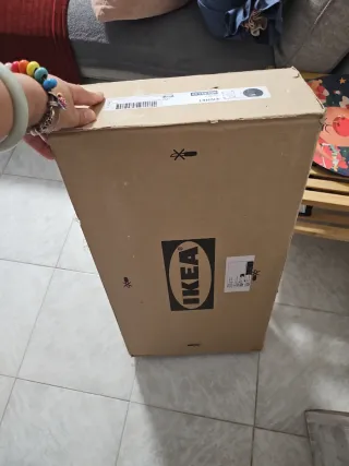 Mueble de baño IKEA gris enhet precintado