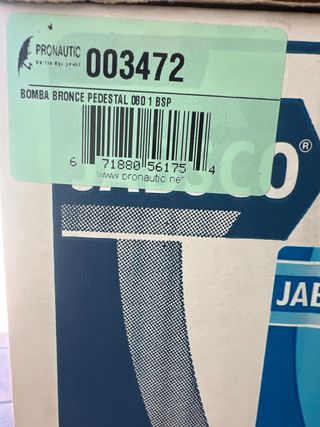 Bomba de Bronce JABSCO 1 BSP