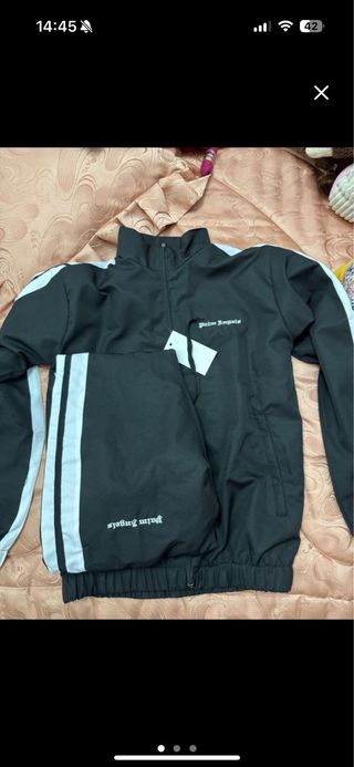 Conjunto Palm Angels negro Nuevo con Etiqueta