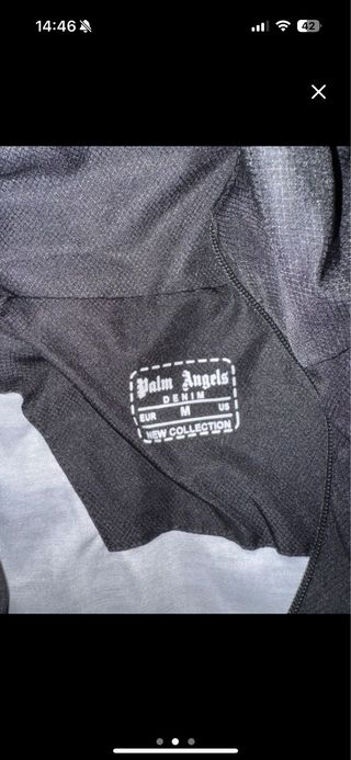 Conjunto Palm Angels negro Nuevo con Etiqueta
