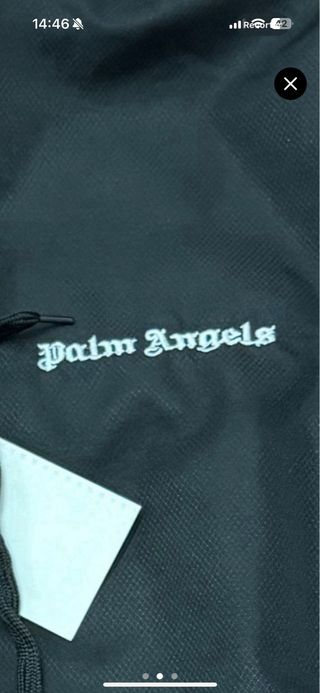 Conjunto Palm Angels negro Nuevo con Etiqueta
