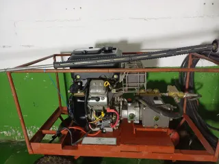 Hidrolimpiadora a gasolina chorro arena kit