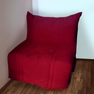 Sillón Cama Ikea Rojo