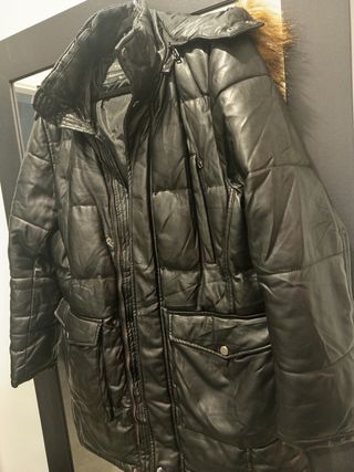 Cazadora Zara Man Negra Talla M