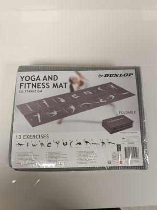 Esterilla Yoga y Fitness Dunlop Plegable
