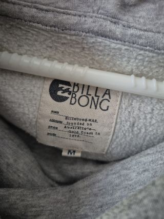 Sudadera Billabong mujer gris