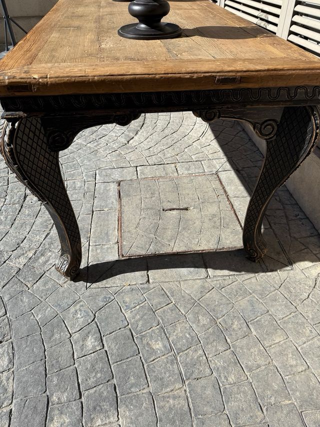 Mesa Comedor Rústica Corte Inglés Madera