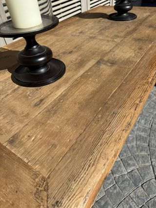 Mesa Comedor Rústica Corte Inglés Madera